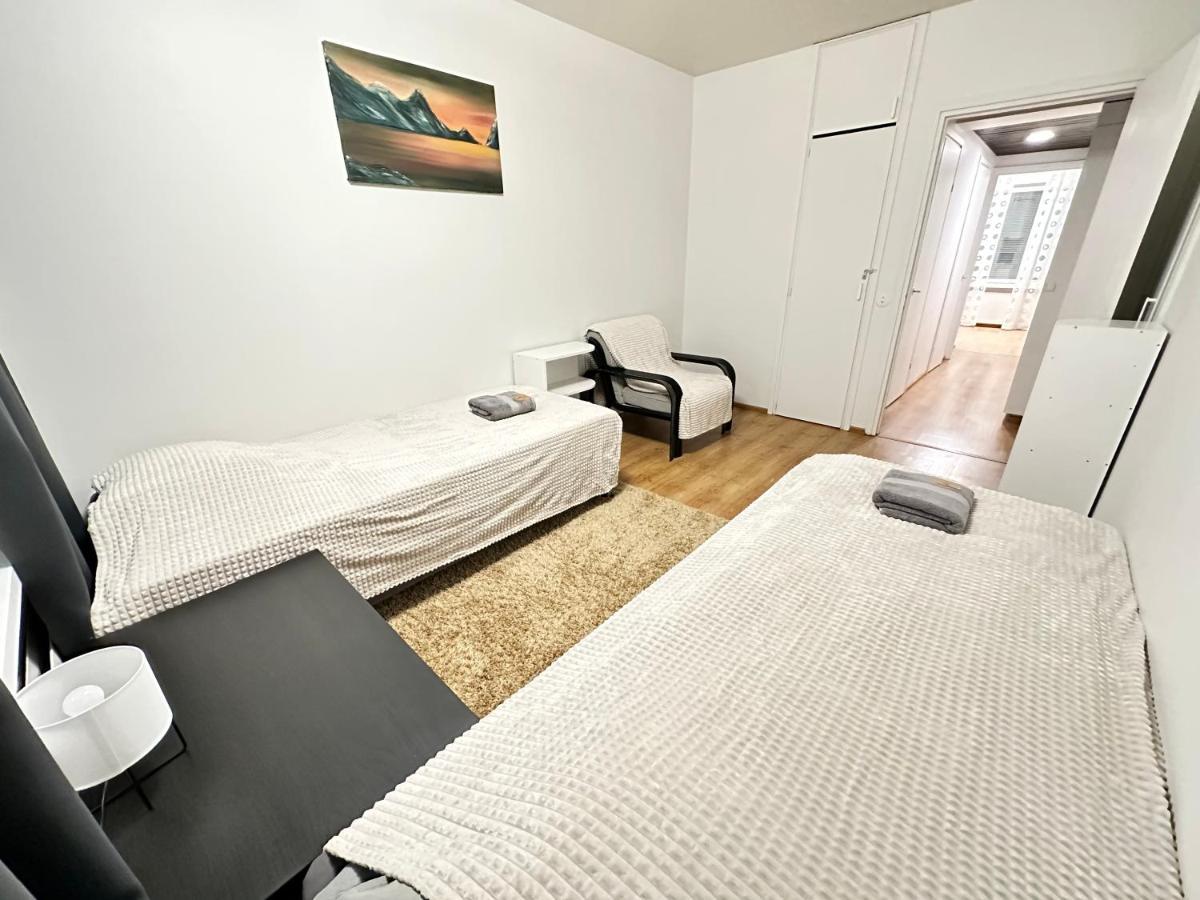 3-Room Apartment In Oulu Center, Parking 외부 사진