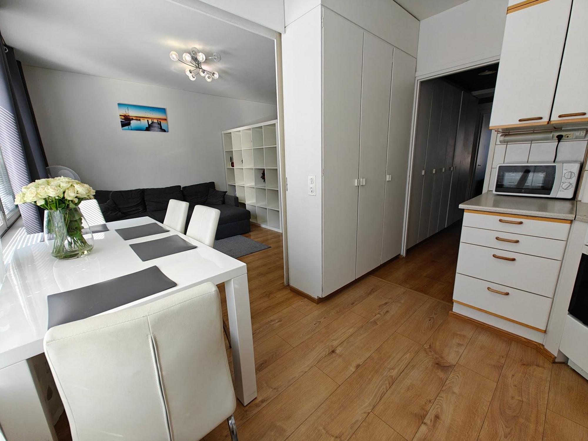 3-Room Apartment In Oulu Center, Parking 외부 사진