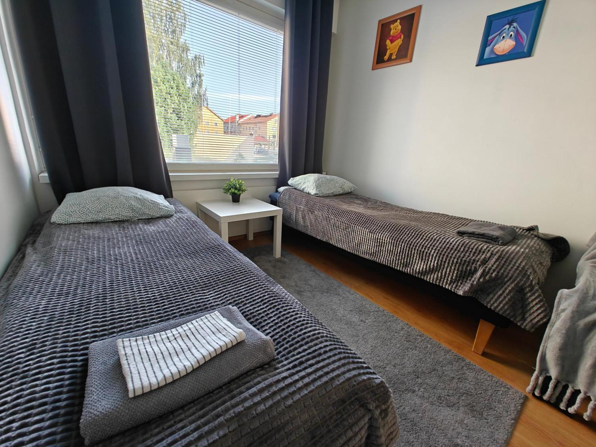 3-Room Apartment In Oulu Center, Parking 외부 사진